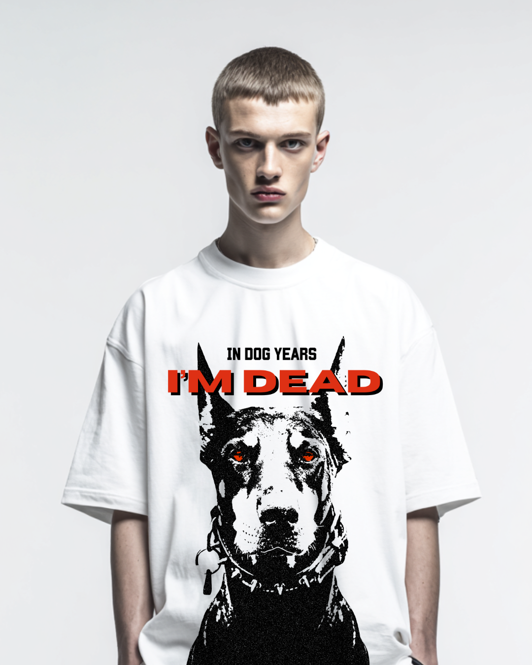 DOG YEARS OVERSIZED T-SHIRT