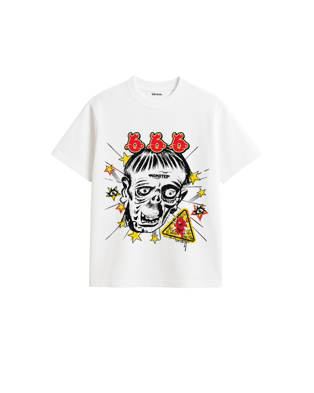 MANIAC OVERSIZED WHITE T-SHIRT