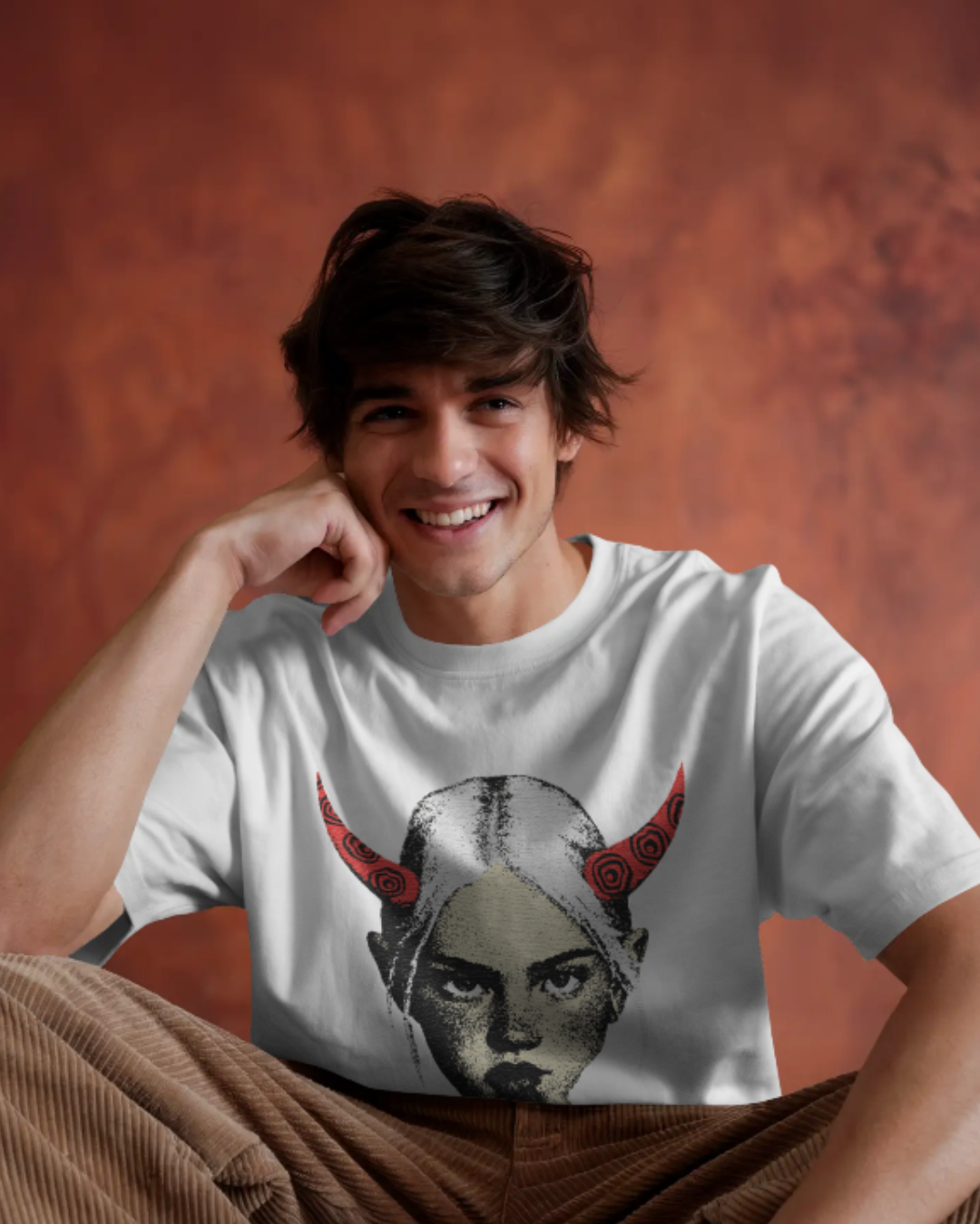 DEVIL ARC OVERSIZED T-SHIRT