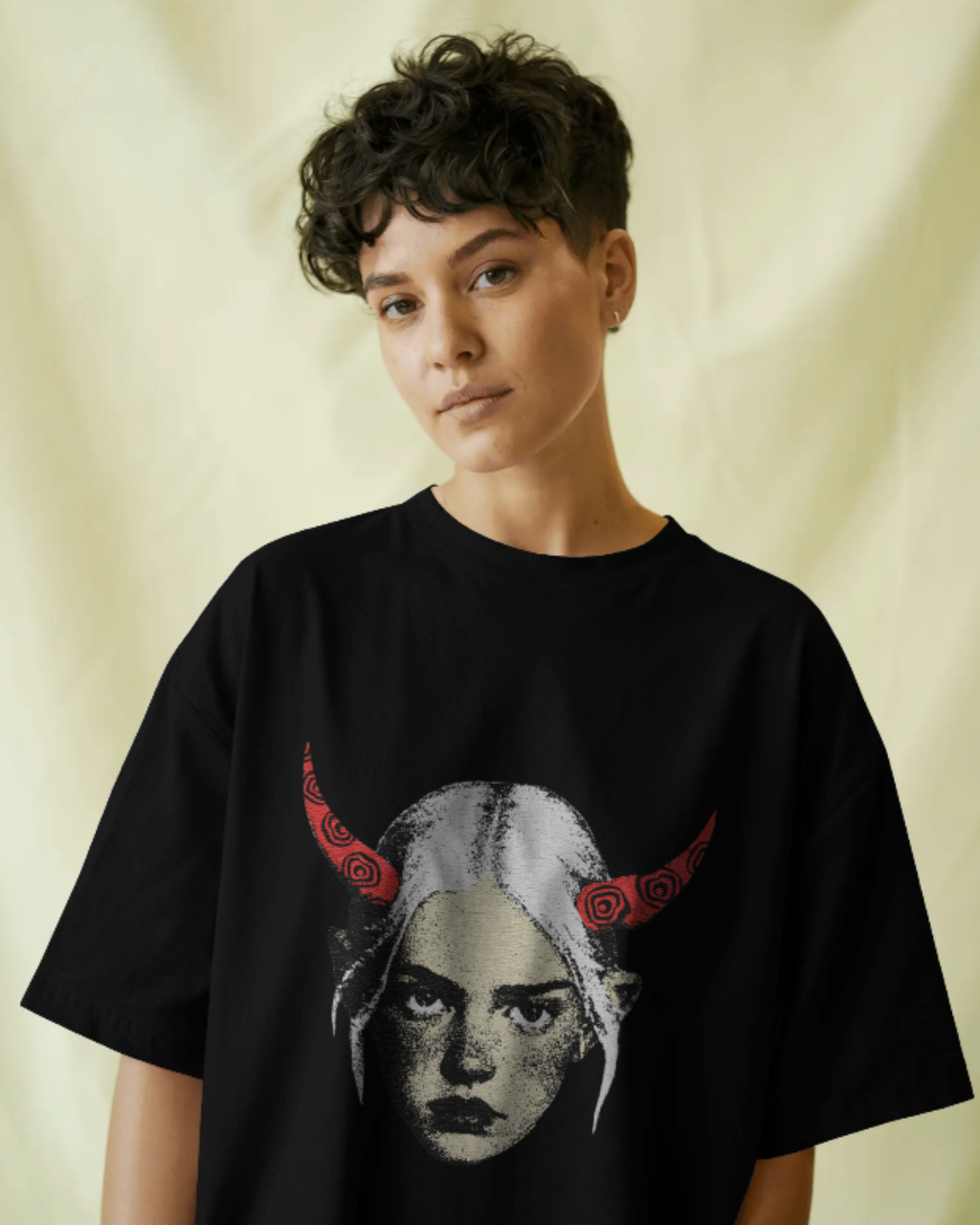DEVIL ARC OVERSIZED T-SHIRT