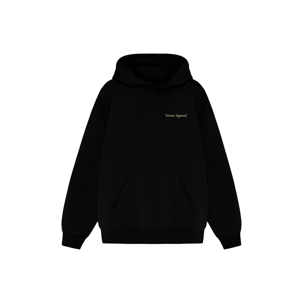 BAD IDEA OVERSIZED BLACK HOODIE