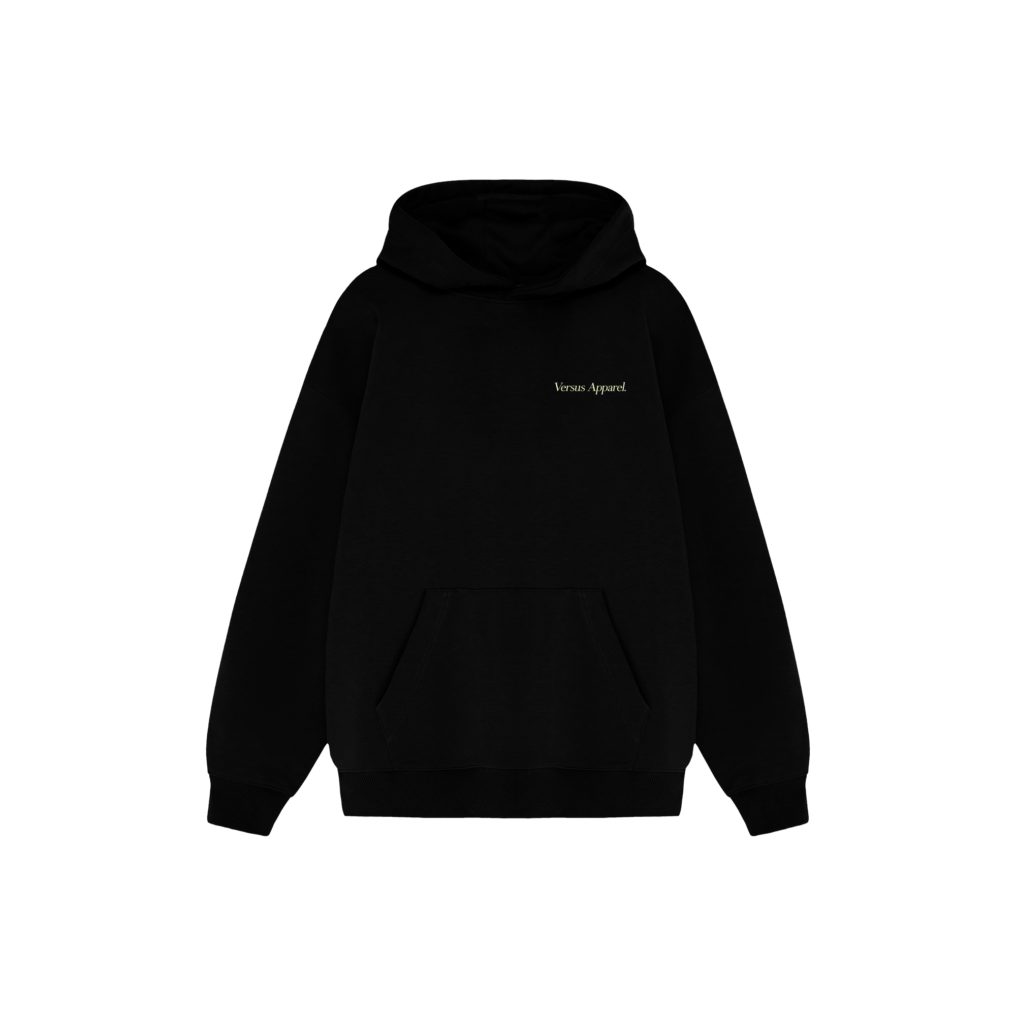 BAD IDEA OVERSIZED BLACK HOODIE