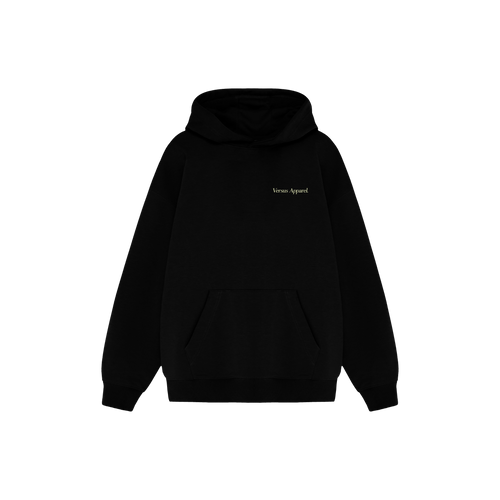 BAD IDEA OVERSIZED BLACK HOODIE