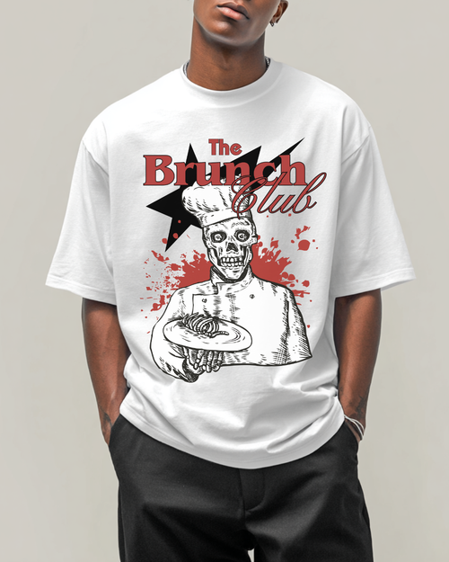 BRUNCH CLUB OVERSIZED T-SHIRT