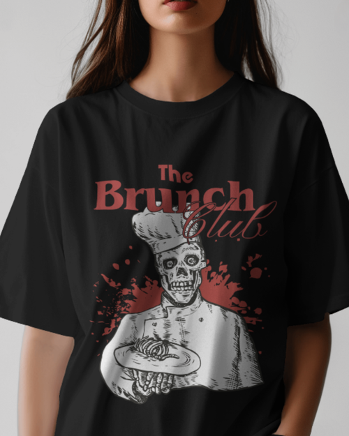 BRUNCH CLUB OVERSIZED T-SHIRT