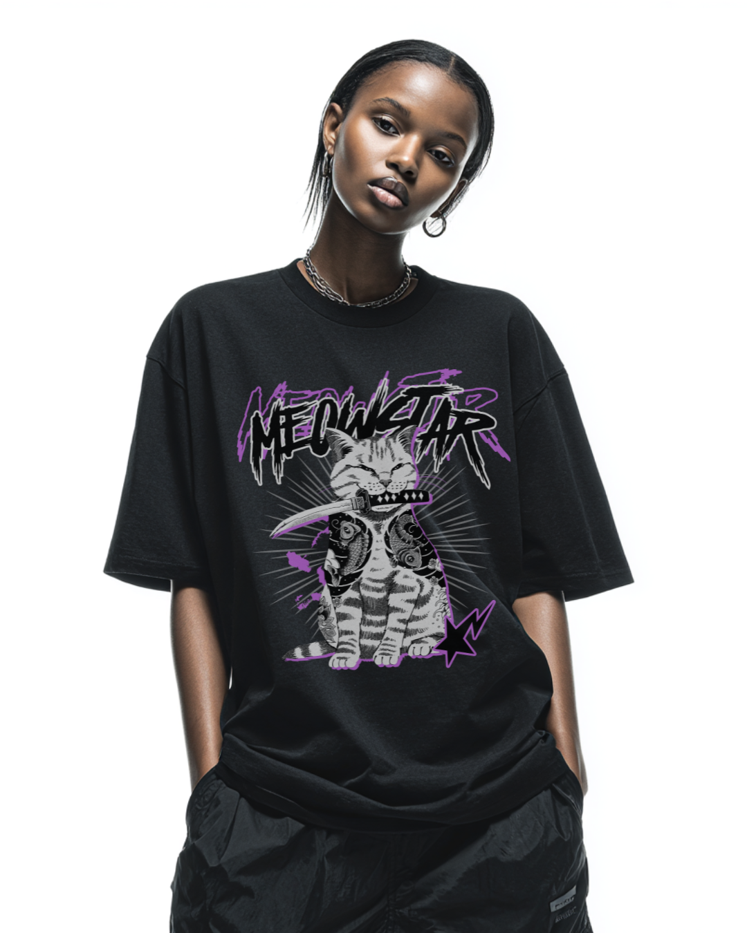 MEOWSTAR OVERSIZED T-SHIRT